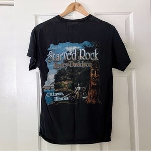 Vintage Harley Davidson T-Shirt - Starved Rock